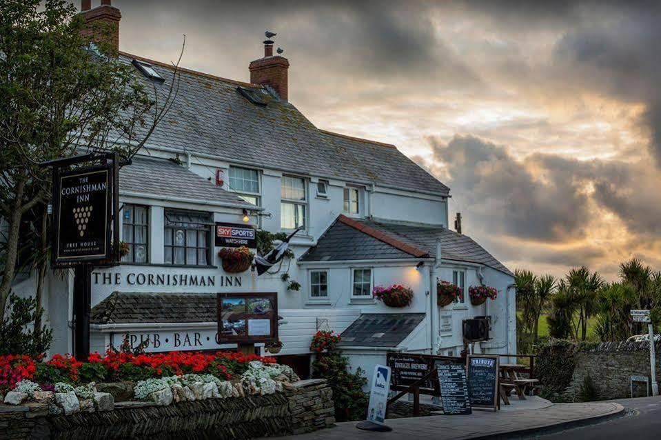 The Cornishman Inn Tintagel Bagian luar foto