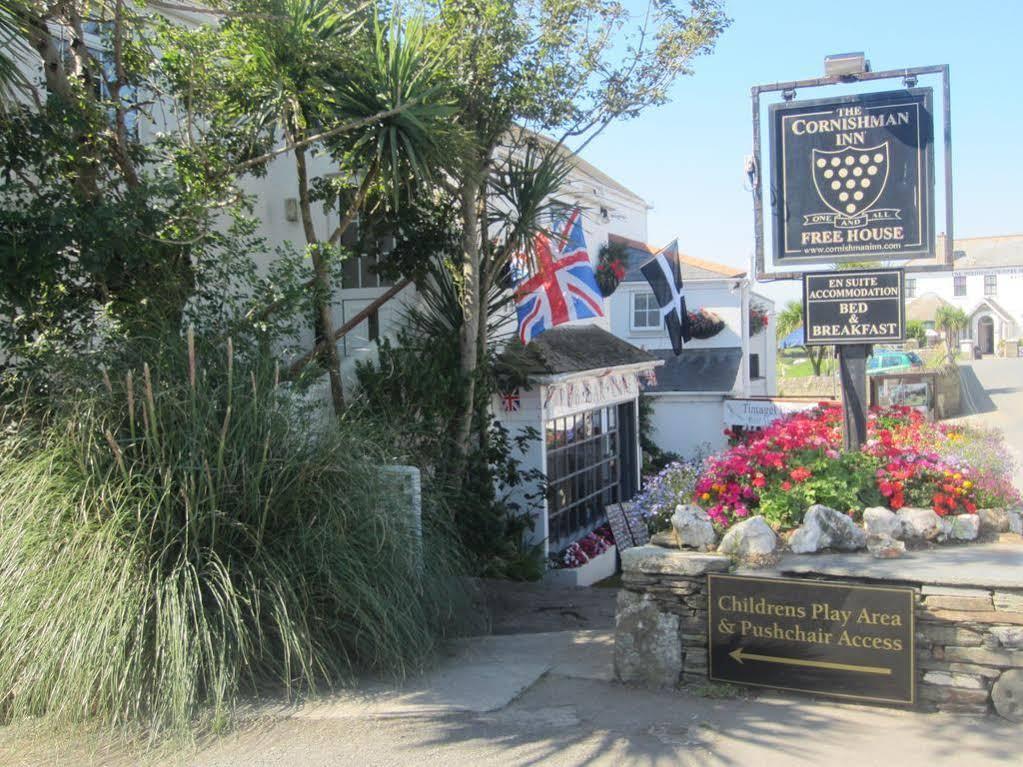 The Cornishman Inn Tintagel Bagian luar foto