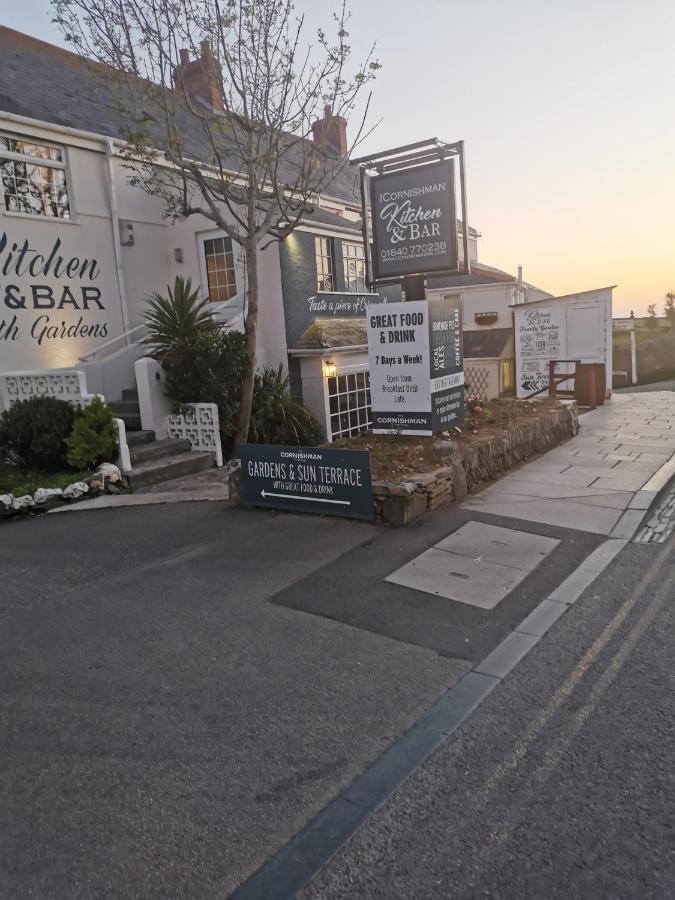 The Cornishman Inn Tintagel Bagian luar foto