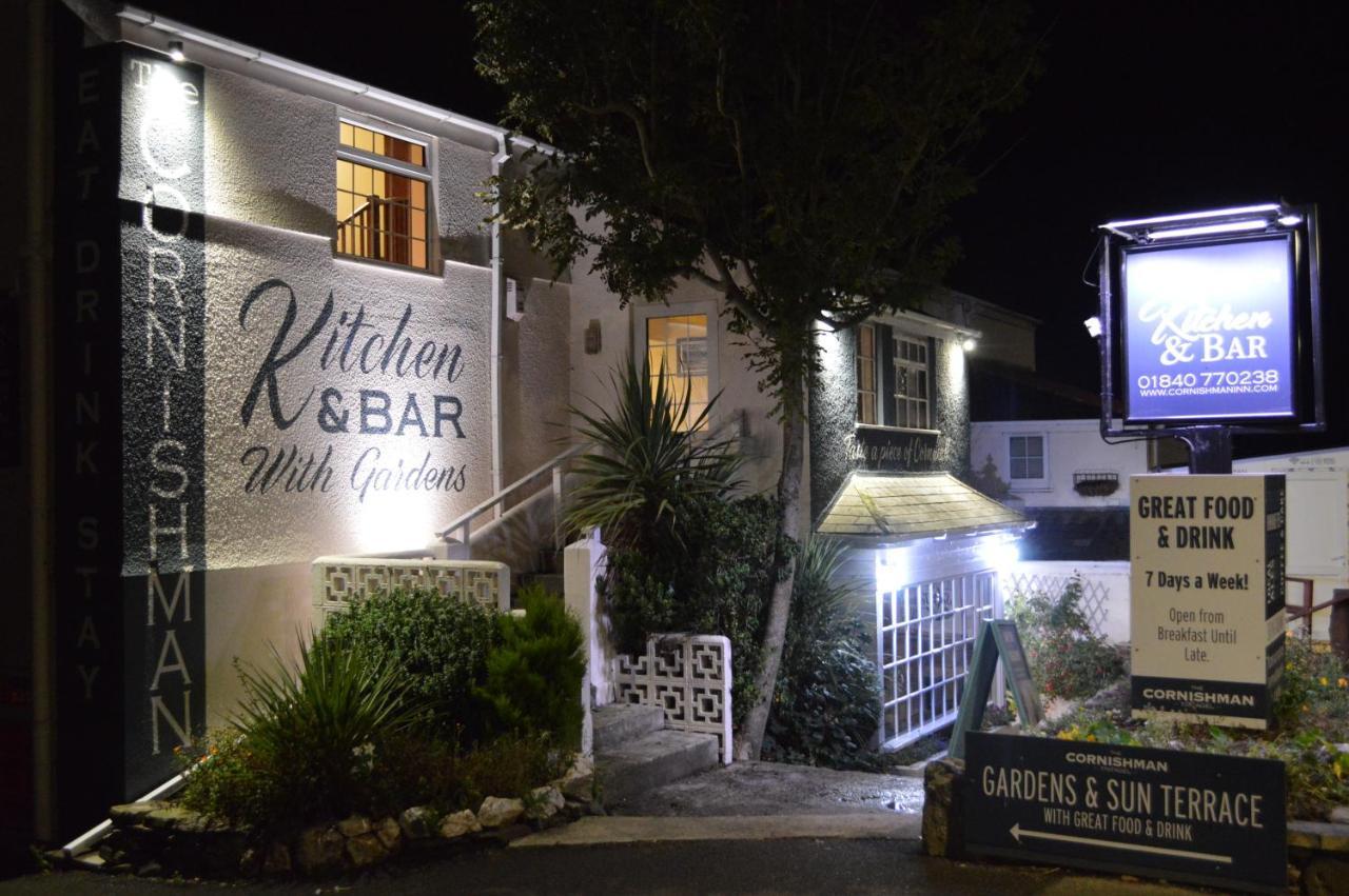 The Cornishman Inn Tintagel Bagian luar foto